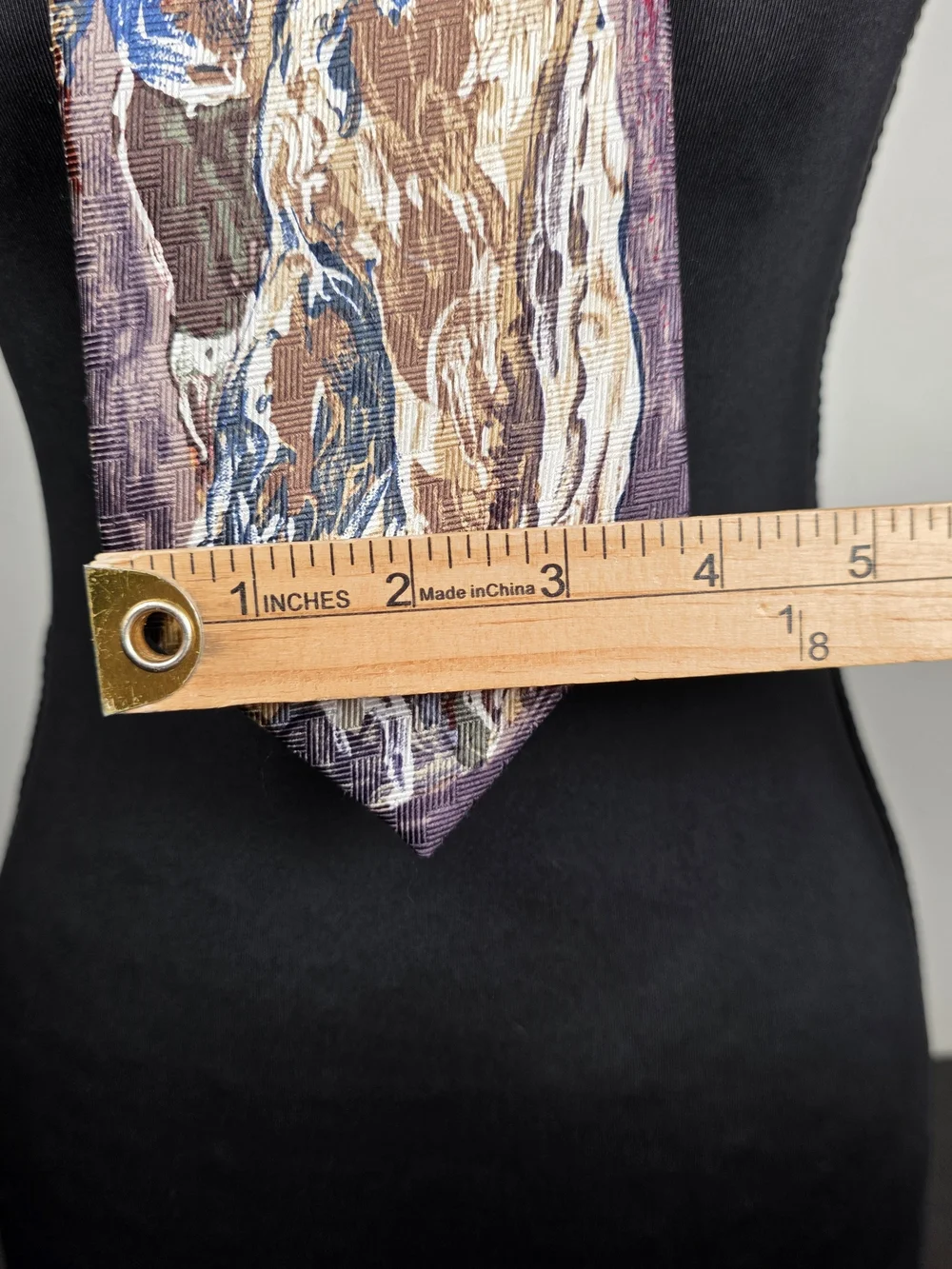 Richard Wallich Touchdown 100% Silk Football Art Tie